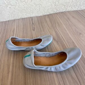 Tieks Silver Ballet Flats